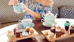 Cantiknya Bunga Zainal Saat Afternoon Tea hingga Ngopi