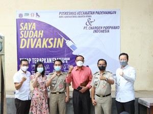 Charoen Pokphand Dukung Percepatan Vaksinasi untuk Warga Jakarta
