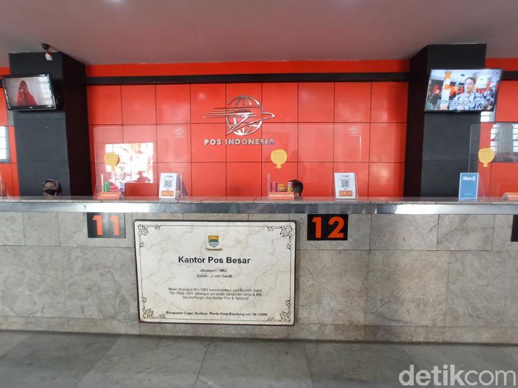 Foto Rumah Sakit Perang yang Jadi Kantor Pos