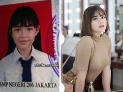 8 Potret Seleb di Pasfoto Sekolah vs Saat Ini, Ayu Azhari Pangling Banget