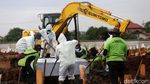 Pemakaman Korban COVID-19 Mulai Ramai Lagi