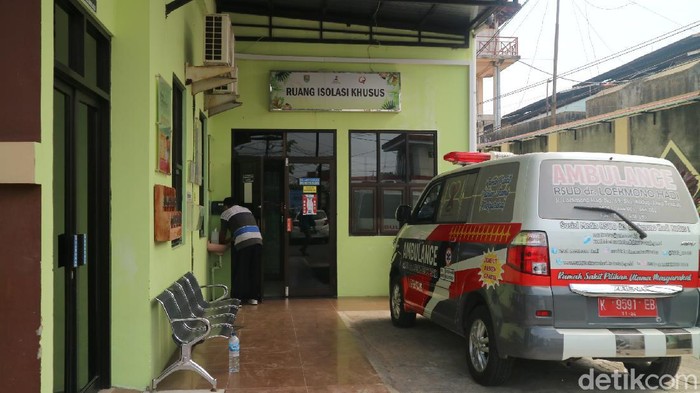 Ruang isolasi khusus di RSUD dr Loekmnohadi Kudus, Rabu (2/6/2021).