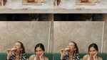 Selalu Kece, 10 Potret Jessica Mila Saat Ngopi hingga Floating Breakfast