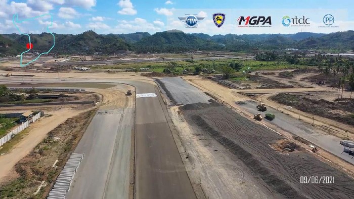 Kondisi terbaru Sirkuit Mandalika