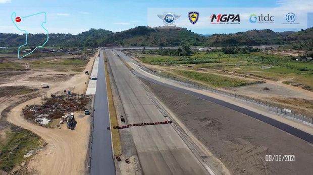 Kondisi terbaru Sirkuit Mandalika