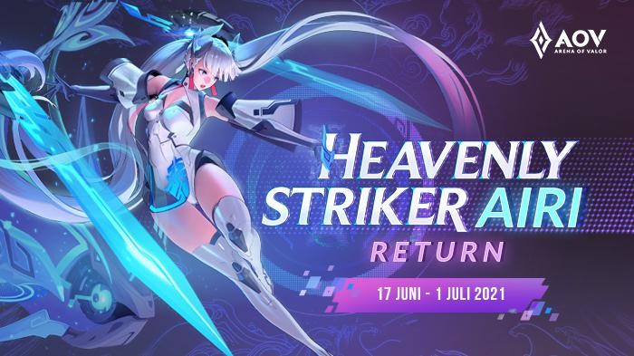Skin Heavenly Striker Airi Kembali Hadir di Arena of Valor