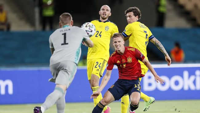 swedia vs spanyol