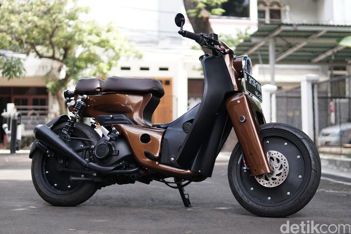 Yamaha Mio GT Modifikasi Street Cub buatan Rainbow Moto Builder Yamaha Mio GT Modifikasi Street Cub buatan Rainbow Moto Builder