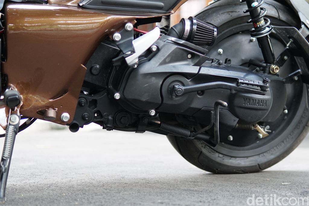 Yamaha Mio GT Modifikasi Street Cub buatan Rainbow Moto Builder Yamaha Mio GT Modifikasi Street Cub buatan Rainbow Moto Builder