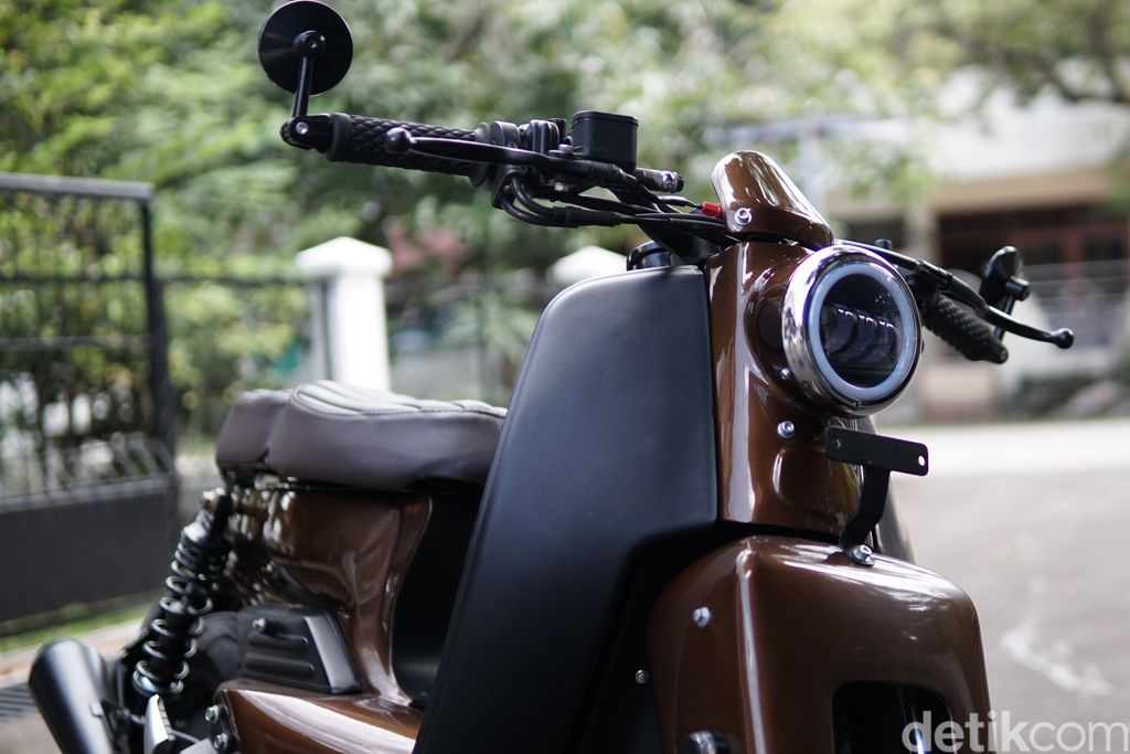 Yamaha Mio GT Modifikasi Street Cub buatan Rainbow Moto Builder