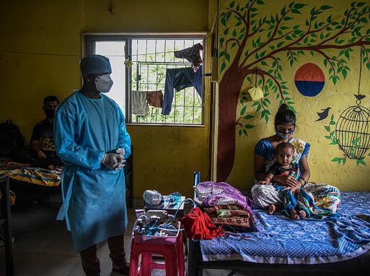 India Ubah Sekolah Jadi Rumah Sakit COVID-19
