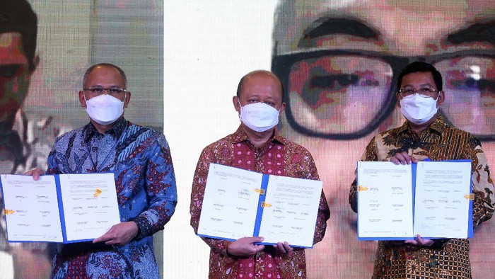 Kolaborasi untuk Kemajuan Bisnis Pupuk dan Pangan Kolaborasi antar BUMN di klaster pangan sangat dibutuhkan guna menghasilkan talenta terbaik dan inovasi yang implementatif untuk BUMN klaster pangan dan pupuk.