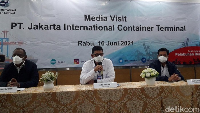 Konferensi pers JICT (Ilman/detikcom)