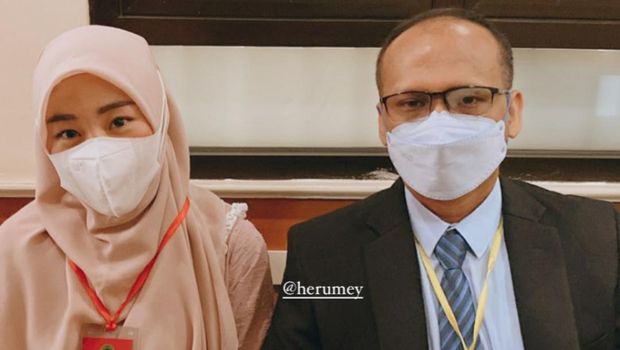 Larissa Chou hadiri sidang cerai
