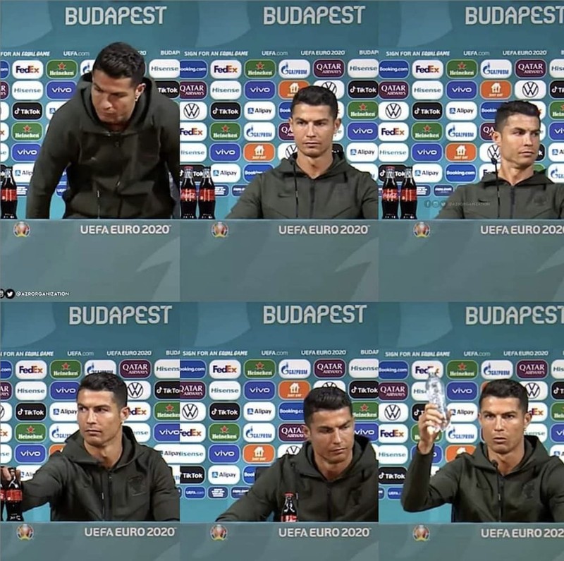 Meme Ronaldo Coca Cola