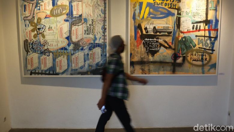 Pameran lukisan Tumpang Tindih karya Donni Afrianto Pameran lukisan Tumpang Tindih karya Donni Afrianto