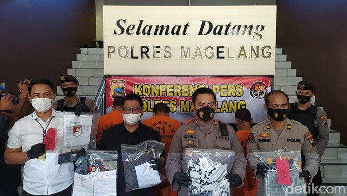 Perampok emak-emak bermodus tanya alamat di Magelang ditangkap, Rabu (16/6/2021).