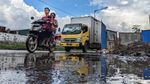 Proyek Galian Pipa Air Minum Bikin Macet Jl Benda Raya