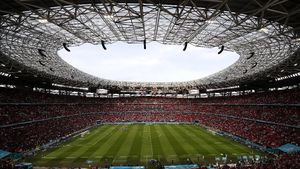 Hungaria Vs Portugal: 67 Ribu Penonton Padati Puskas Arena
