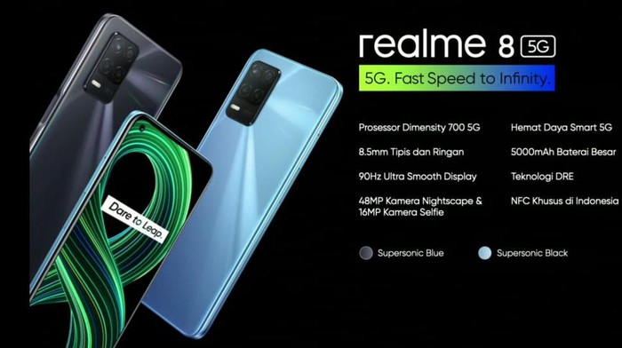 Realme Boyong Realme 8 5g Ke Indonesia Diklaim Sebagai Ponsel 5g Termurah Teknologi Bisnis Com