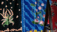 Satu set kain batik berukuran 2 x 1,15 meter ini dijual seharga Rp 650 ribu.