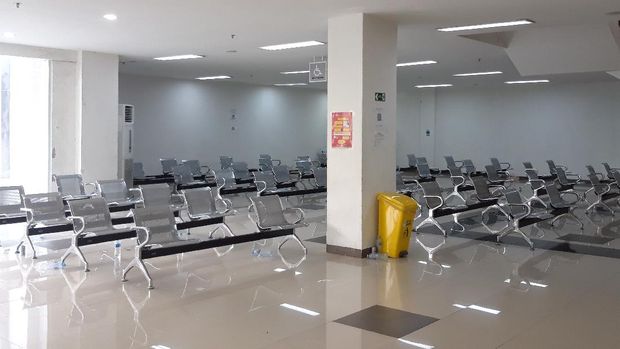 Suasana Wisma Atlet Kemayoran.