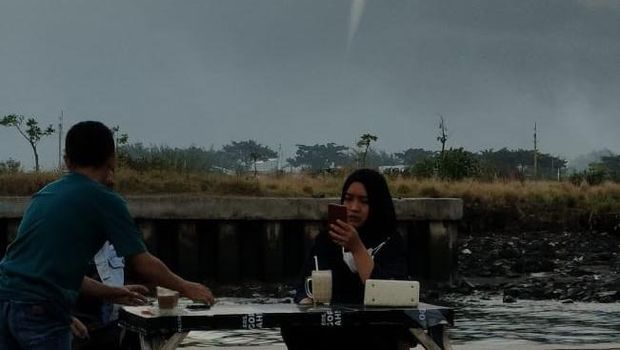 waterspout di banyuwangi