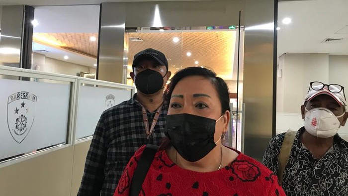 Ketua DPRD Alor, NTT, Enny Anggrek di Bareskrim Polri, Jakarta, Kamis (17/6/2021).