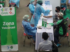 Grab Hadirkan Pusat Vaksinasi Inklusi di Yogyakarta
