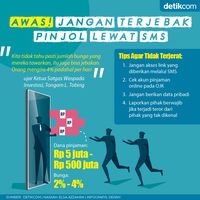 Waspada Pinjol Ilegal Cari Mangsa Via Sms