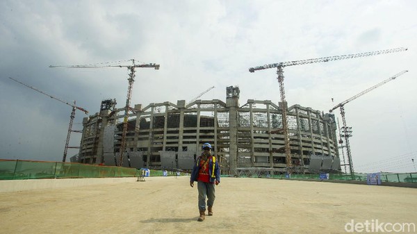 Kejar Tayang, Stadion JIS Ditarget Beres Desember 2021