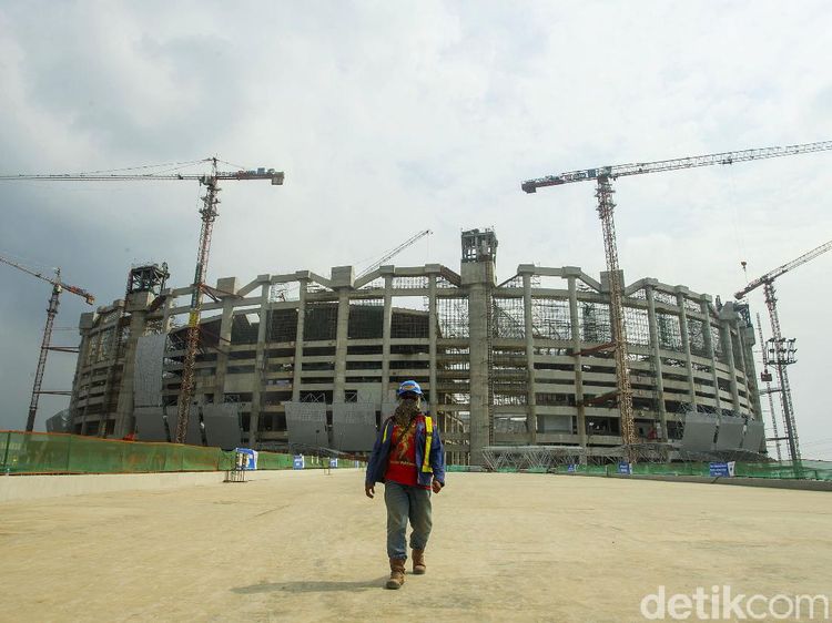 Kejar Tayang, Stadion JIS Ditarget Beres Desember 2021