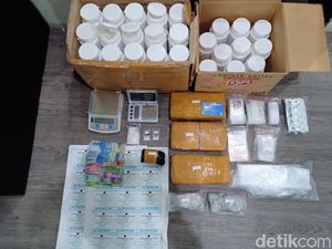 Kurir Sabu Jaringan Lapas Diringkus Polisi Surabaya