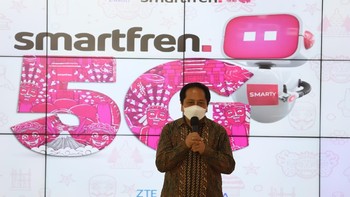 President Director Smartfren Merza Fachys menjelaskan teknologi 5G menjanjikan banyak hal, mulai dari kecepatan internet, kapasitas, latensi yang jauh lebih unggul dari 4G.
