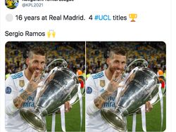 Sergio Ramos dan Real Madrid Berpisah, Netizen Jadi Gundah