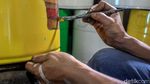 Lukis Tong Bekas Jadi Dapat Cuan Gede