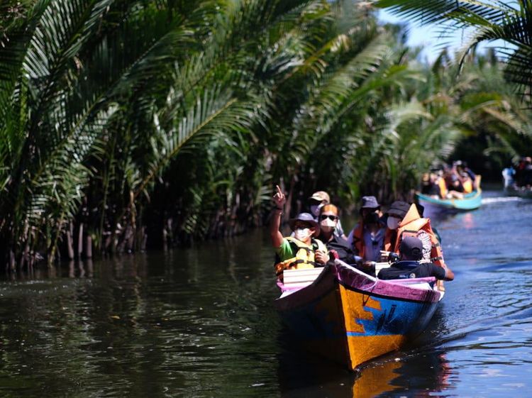 Momen Sandi Jelajah Desa Wisata Ramang-rammang