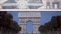 Tampilan baru Arc de Triomphe bisa dilihat wisatawan selama 16 hari yaitu mulai 18 September sampai 3 Oktober 2021 (Christo And Jeanne-Claude Foundation)