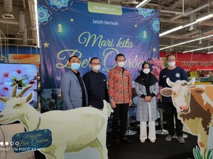 Transmart Bersama 3 Lembaga Kemanusiaan Sediakan Hewan Qurban Berkualitas