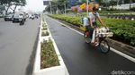 Begini Jalur Sepeda Sudirman yang Akan Dibongkar Kapolri