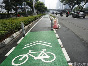 Fakta-fakta Jalur Sepeda Sudirman: Anggaran Rp 28 M, Kini Bakal Dibongkar