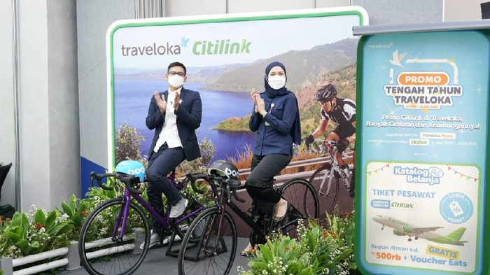 Pulihkan Pariwisata Domestik, Traveloka dan Citilink Beri Promo Tengah Tahun
