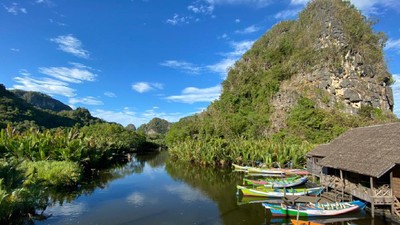 Indahnya Desa Ramang-ramang yang Akan Jadi UNESCO Geopark
