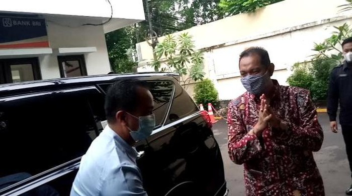 Wakil Ketua KPK Nurul Ghufron tiba di Komnas HAM