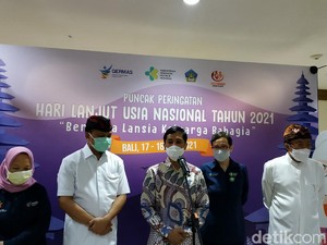 Bali-DIY, Ini 6 Provinsi Diapresiasi Kemkes atas Vaksin COVID Lansia