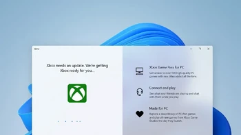 Microsoft juga menghadirkan aplikasi Xbox baru yang terintegrasi dengan Windows 11. Aplikasi ini bisa digunakan untuk mengakses game di Xbox Game Pass dan Xbox Store.  Foto: The Verge