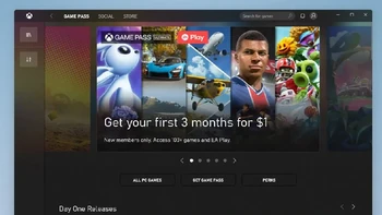 Tampilan aplikasi Xbox baru di Windows 11. Microsoft akan memamerkan Windows 11 dalam event khusus pada 24 Juni mendatang. Foto: The Verge