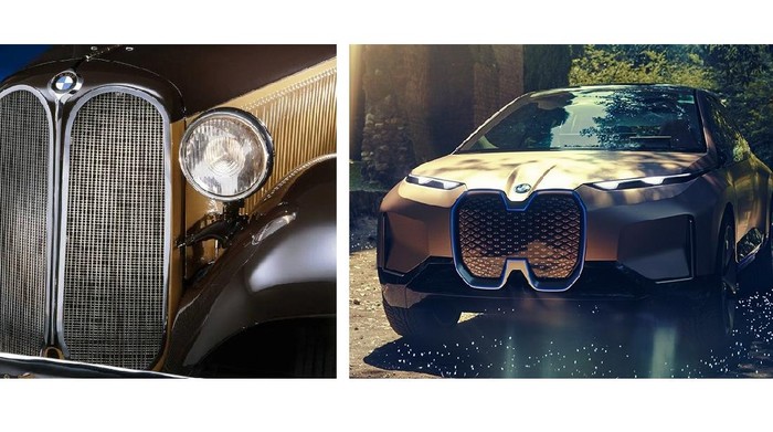 Evolusi grill BMW dari masa ke masa