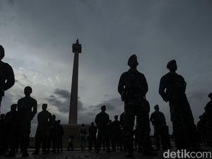 Video Apel di Monas Viral, Polisi: Itu Bukan Apel Persiapan Lockdown!