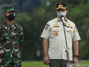Data Penurunan Corona Jakarta yang Menurut Anies Jauhi Kondisi Genting